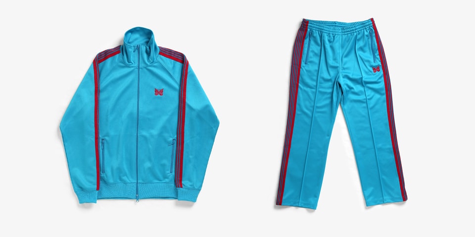 NEELDES Drops Fall Track Suits: Turquoise & Grey | HYPEBEAST
