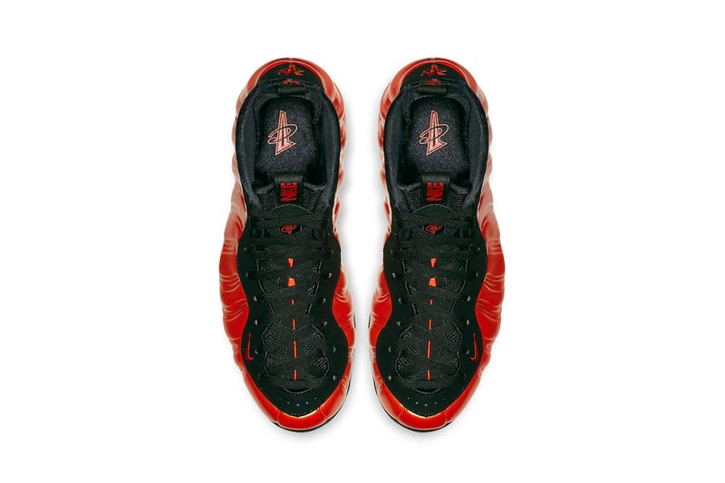 Red best sale foamposite 2018