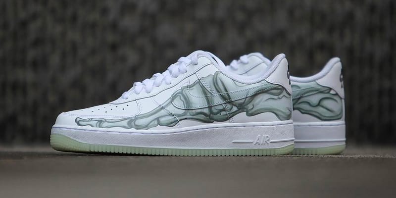 Nike Primes for Halloween With Air Force 1 Skeleton