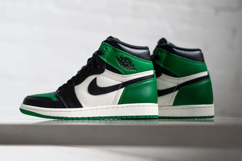 Aj 1 outlet mid pine green