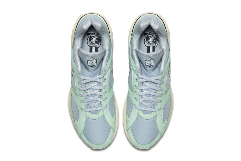 nike air max 180 ocean bliss & metallic silver