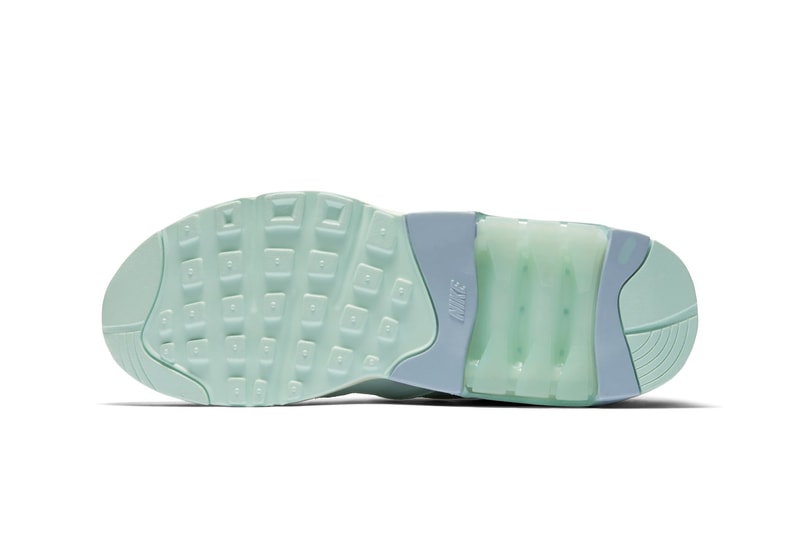 nike air max 180 ocean bliss & metallic silver