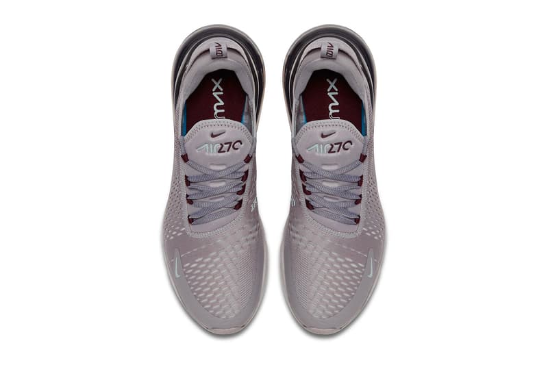 burgundy 270 nike