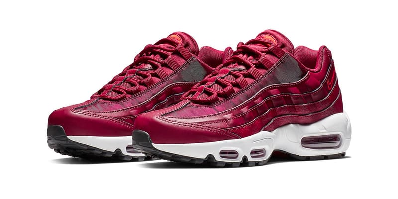 Burgundy 95 shop air max