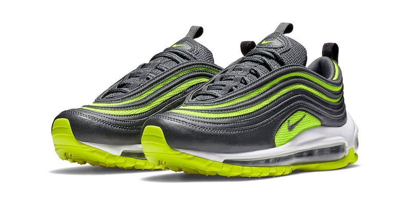 Nike air max 97 black clearance neon