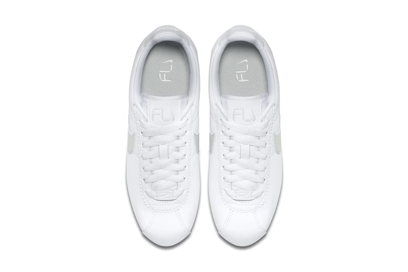 Nike cortez hot sale pure white