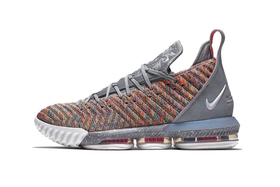multicolor lebron 16