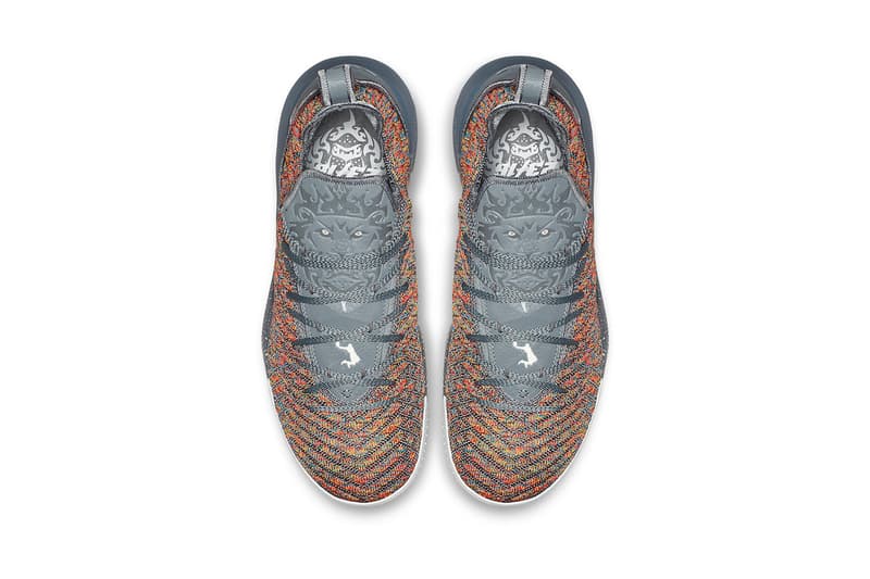 lebron 16 multicolor grey