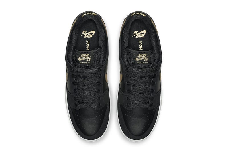 Nike SB Dunk Low “Takashi” Black/Metallic Gold | Hypebeast