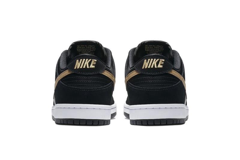 Nike SB Dunk Low “Takashi” Black/Metallic Gold | Hypebeast