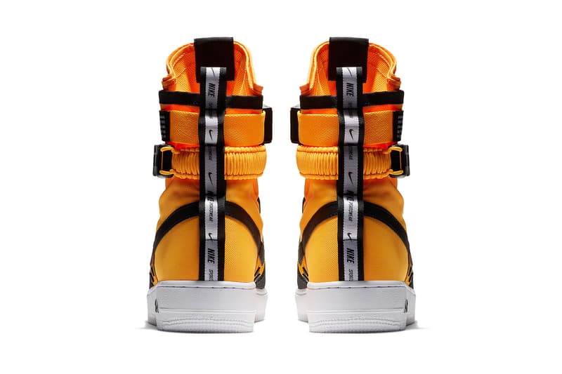 nike sf af1 orange black