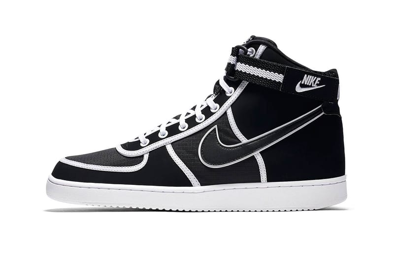 Nike vandal clearance black and white