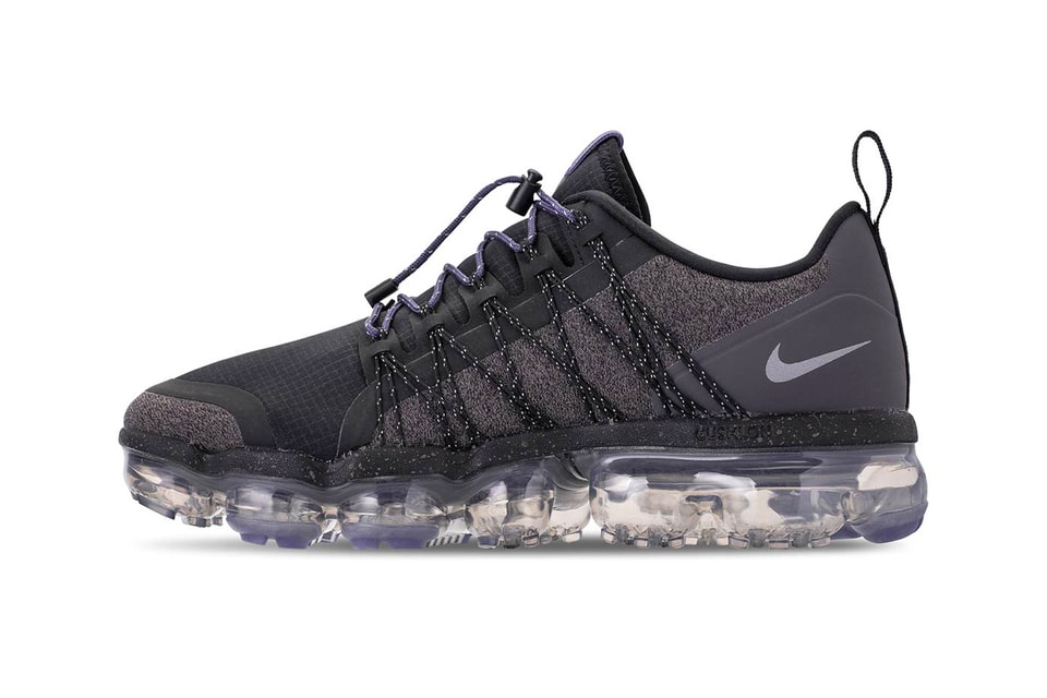 nike vapormax run utility black reflect silver