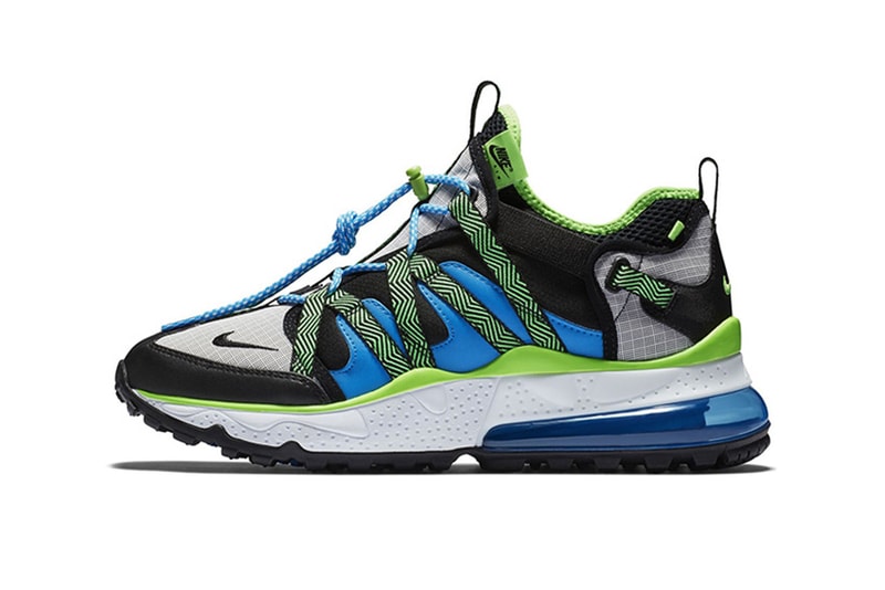 nike air max 270 bowfin mesh and nylon sneakers
