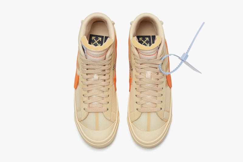 Off-white x nike blazer mid canvas all hallows eve sale