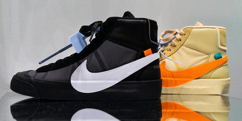 Off White x Nike Blazer Spooky Pack Release Date Hypebeast