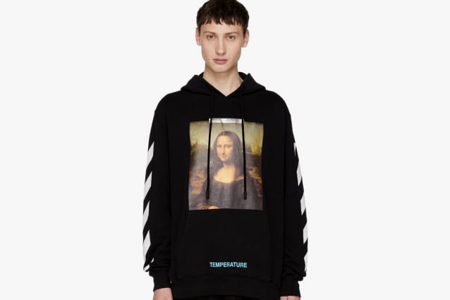 Off white white 2025 mona lisa hoodie