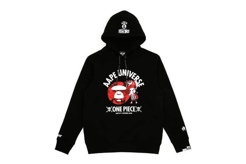 Aape x one piece hoodie Clearance