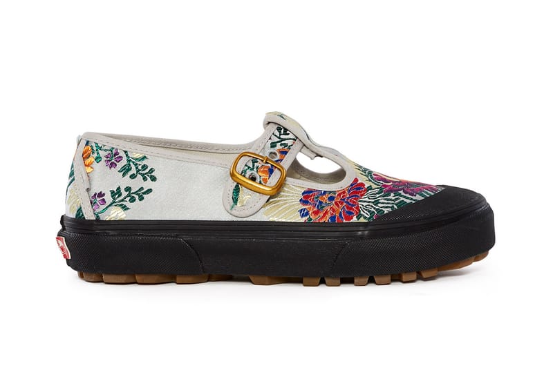 Satin 2024 floral vans