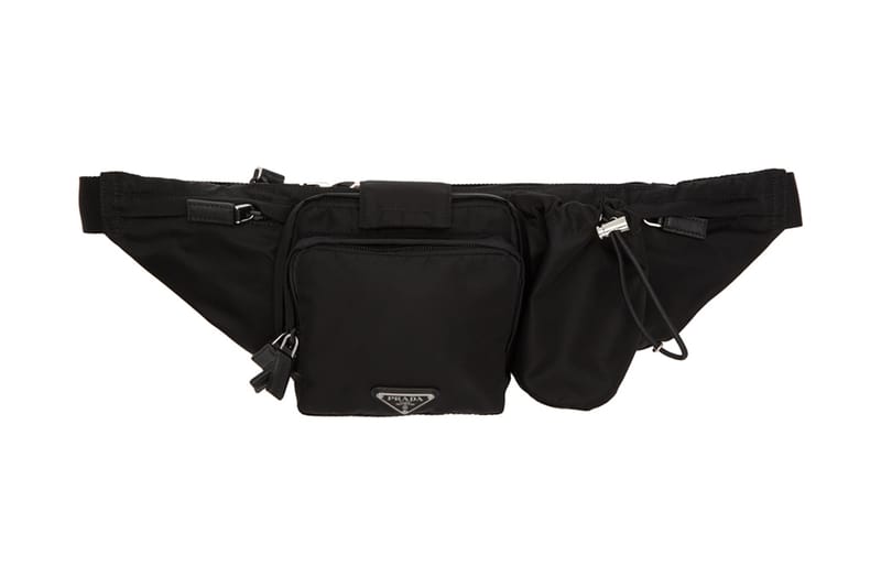 Prada black 2025 fanny pack