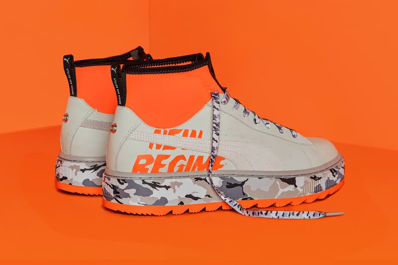 puma ren boot white