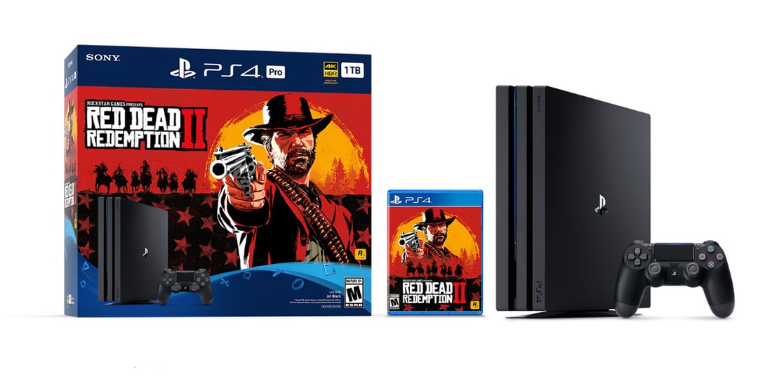 Sony представляет комплект Red Dead Redemption 2 для PlayStation 4 Pro