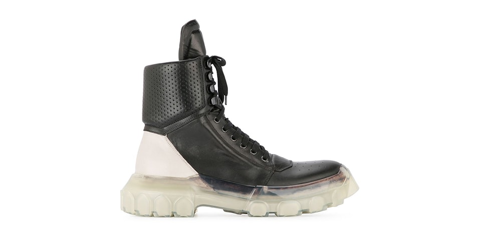 rick owens tractor dunk