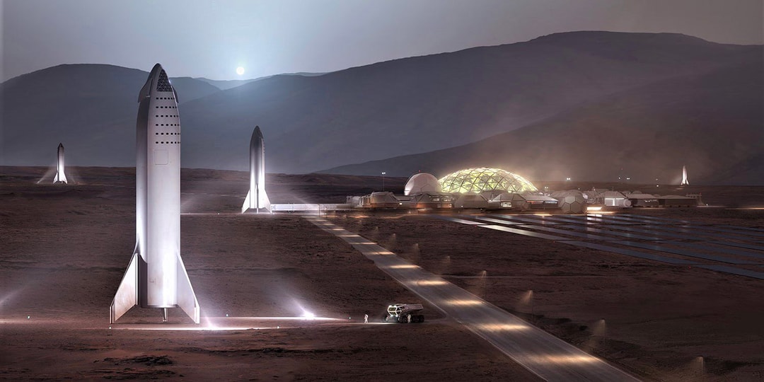 SpaceX представляет марсианскую базу Alpha и новый дизайн BFR