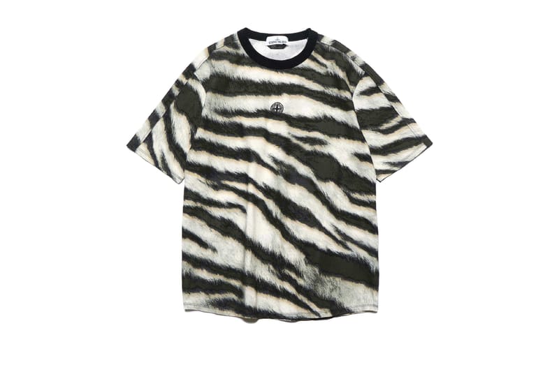 Stone island zebra t 2024 shirt