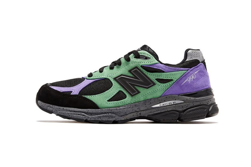 Black and purple new balance sale