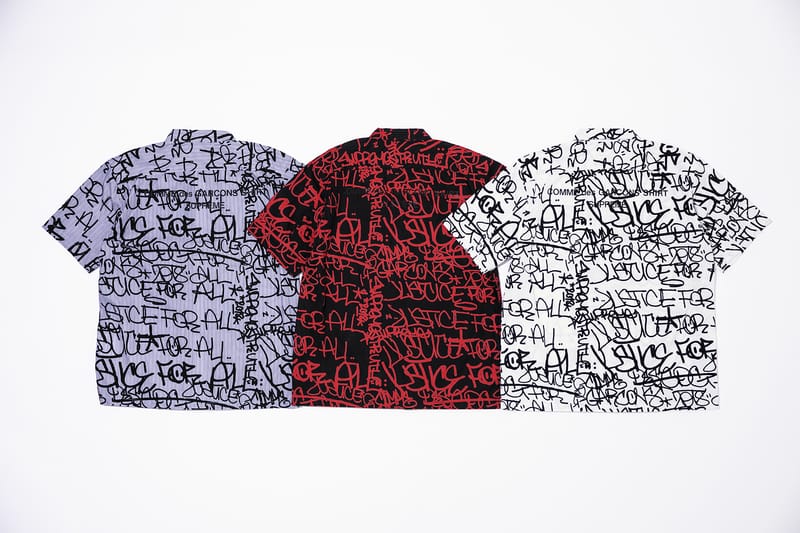 Supreme x CDG Shirt FW18 Collection Release Hypebeast