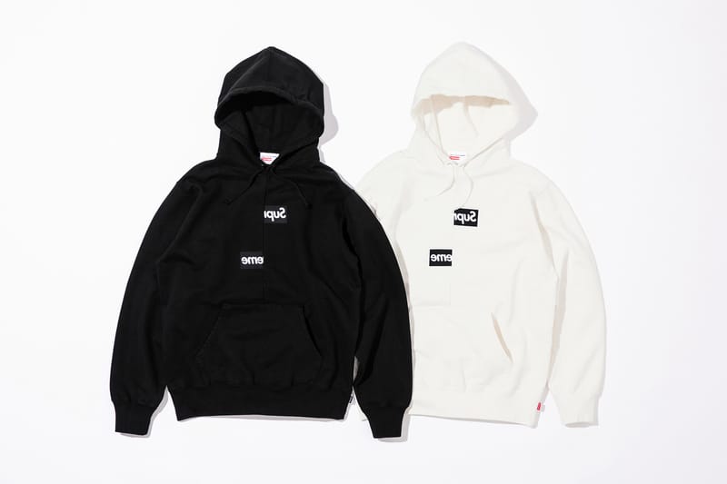 Hoodie supreme shop x cdg