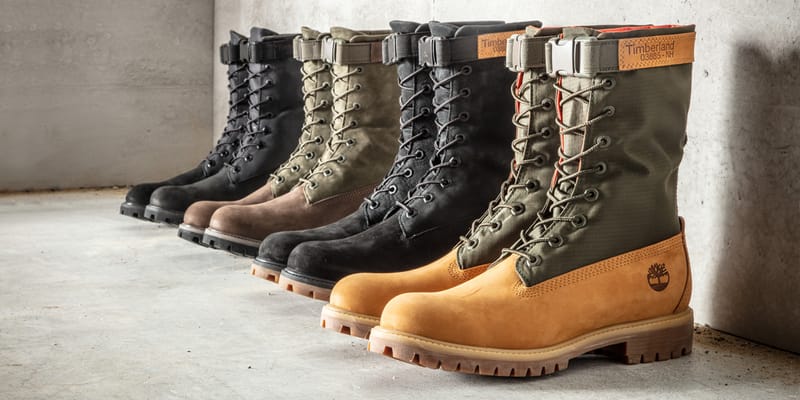 Timberland ltd shop mixed media boots