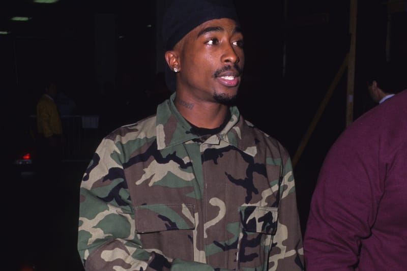 Tupac shop army jacket