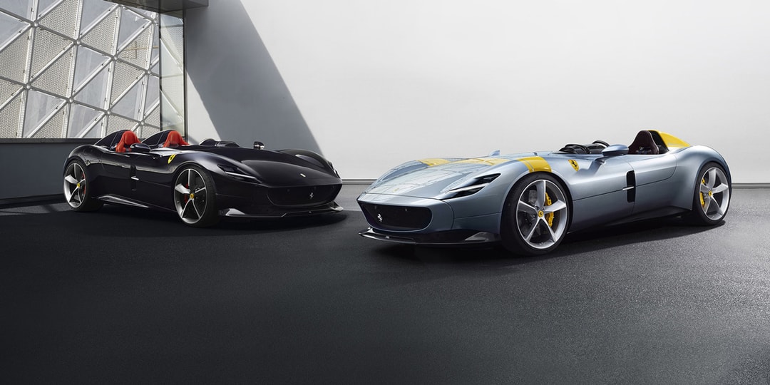Ferrari представляет суперкары Monza SP1 и SP2 с открытой кабиной