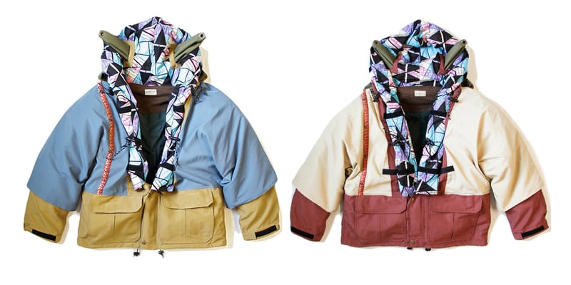 KAPITAL 60/40 Two-Tone Kamakura Anorak Blouson | Hypebeast