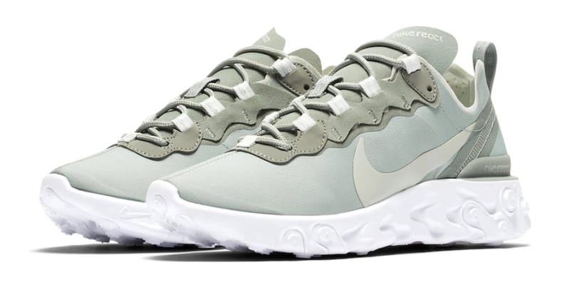 Nike react green best sale