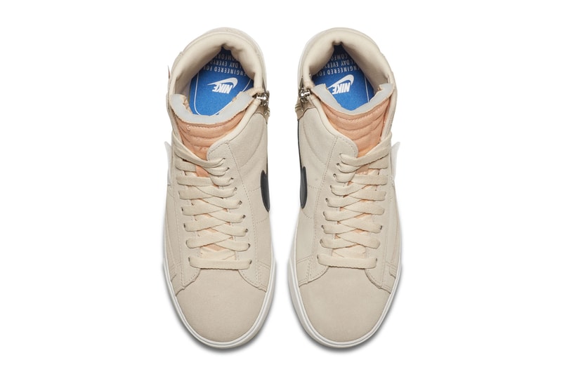 womens blazer mid rebel off white