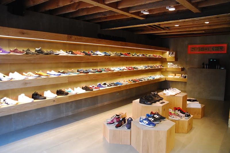 British store sneaker stores