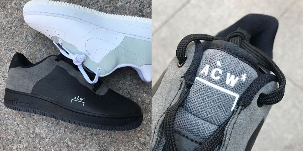 air force 1 low a cold wall black