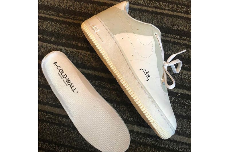 A COLD WALL x Nike Air Force 1 Low First Look Hypebeast