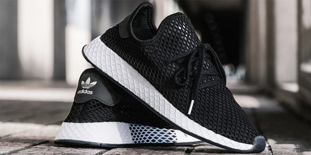 adidas x KICKS LAB. Black/White Deerupt Runner | Hypebeast