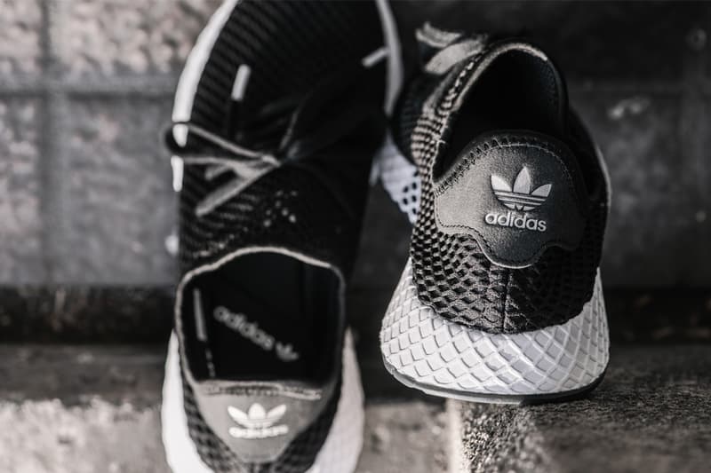 adidas x KICKS LAB. Black/White Deerupt Runner | HYPEBEAST
