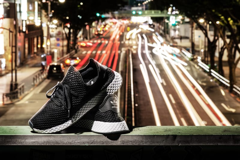 adidas x KICKS LAB. Black White Deerupt Runner Hypebeast