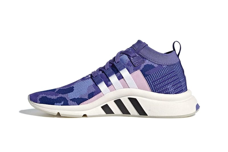 Adidas eqt support store mid adv purple camo