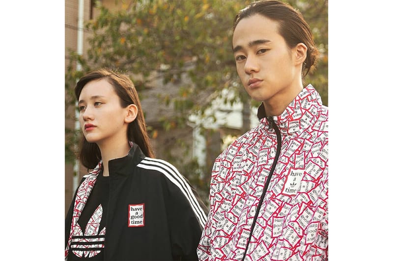 Adidas x have a clearance good time reversible track top