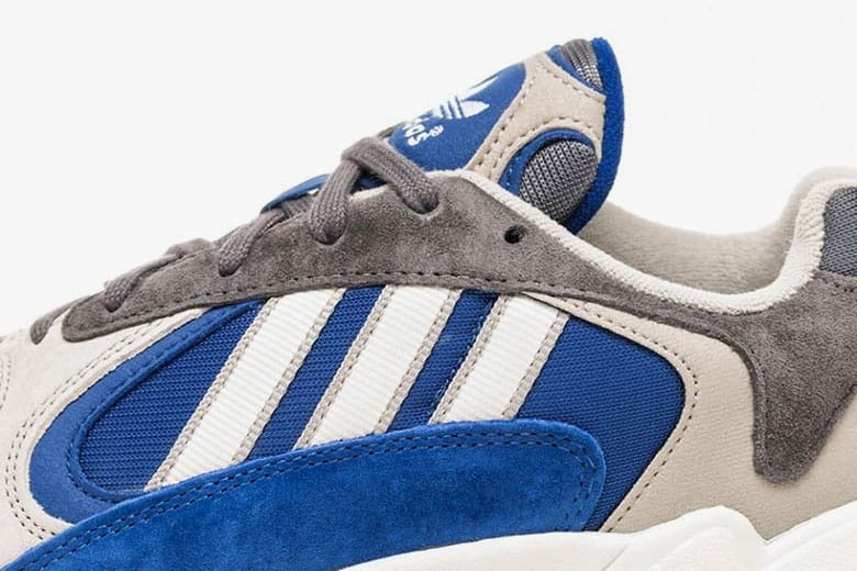 Adidas yung best sale blue size 5