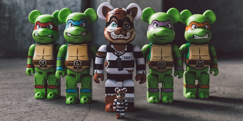 BEARBRICK Ninja Turtles Leonardo 100%&400% BE@RBRICK Medicom