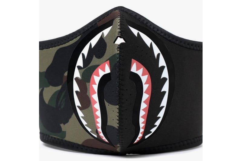 BAPE 1ST Camo Shark Masks Fall/Winter 2018 | Hypebeast