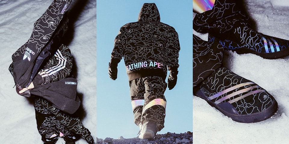 bape adidas snowboard jacket